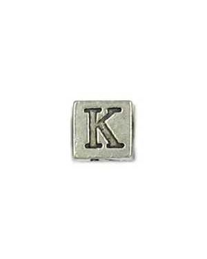 Letter K Greek Kappa Bead