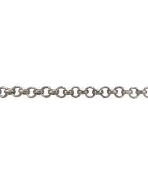 3mm Rolo Chain - 50ft Spool; Antique Silver