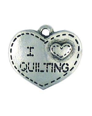 I Love Quilting (±3x17x20mm; -2mm-;1D)