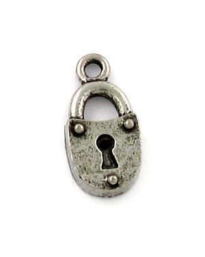 Wholesale Small Lock Charms. 