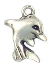 20 wholesale lead free pewter whale tail charms 1030 